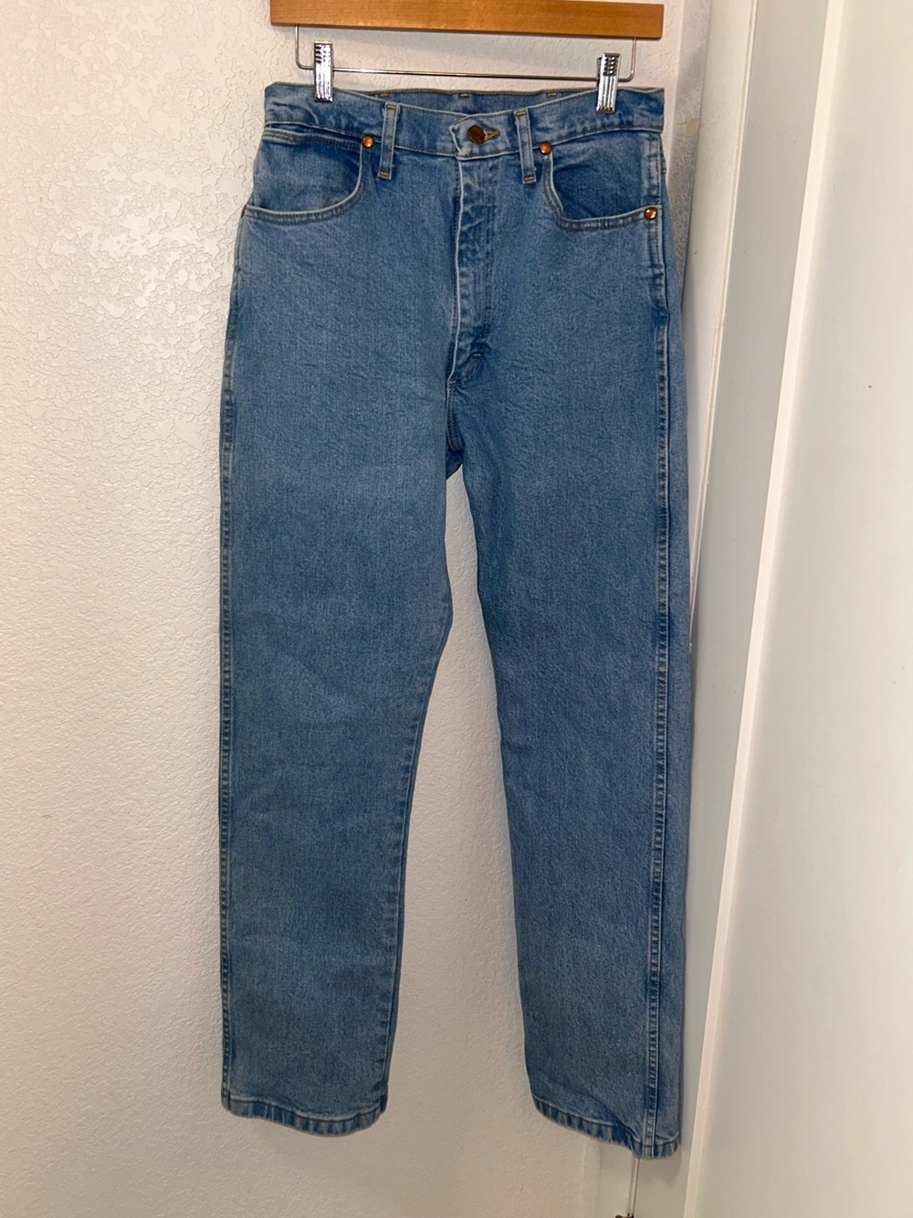 WRANGLER The Cowboy Cut Denim Jeans 1014 MWZAT Slim Fit HiRise Women SZ: 11 x 32